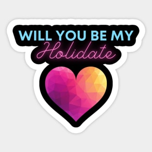 Holidate Sticker